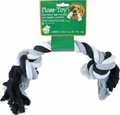 Boon Floss-Toy Giant Zwart/wit