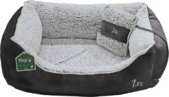 NapZZZ Hondenmand Divan Met Kussen Grijs/Wit -Beeztees Verkoop 2024 8712901084639 a