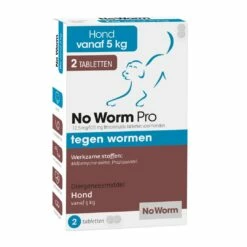 No Worm Pro Hond 2 Tabletten
