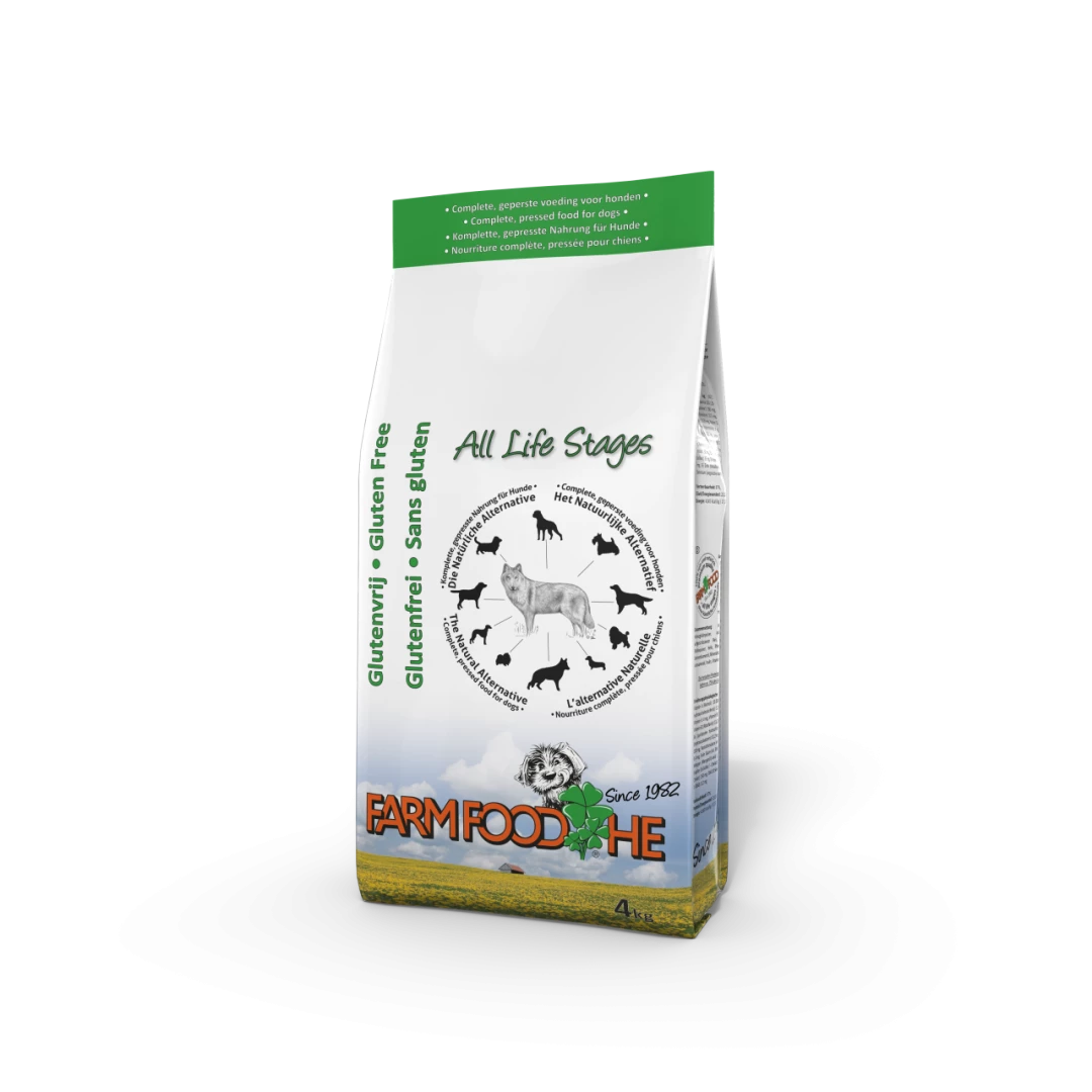 Farm Food Hondenvoer HE Glutenvrij 4 Kg 3 Farm Food Hondenvoer HE Glutenvrij 4 Kg