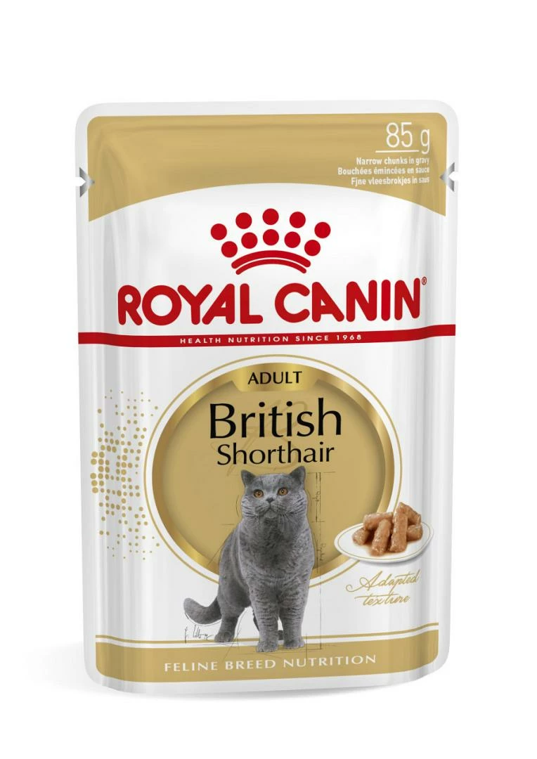 Royal Canin Kattenvoer British Shorthair Adult 12 X 85 Gr 4 Royal Canin Kattenvoer British Shorthair Adult 12 X 85 Gr - Afbeelding 2