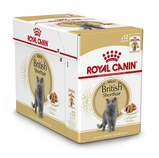 Royal Canin Kattenvoer British Shorthair Adult 12 X 85 Gr 3 Royal Canin Kattenvoer British Shorthair Adult 12 X 85 Gr