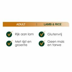 Premium Care Original Adult Lamb & Rice 12 Kg -Beeztees Verkoop 2024 Adult Lamb Rice USPs