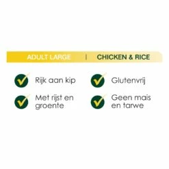 Premium Care Original Adult Large Chicken & Rice 12 Kg -Beeztees Verkoop 2024 Adult Large USPs