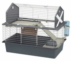 Ferplast Knaagdierkooi Barn 80 Grijs