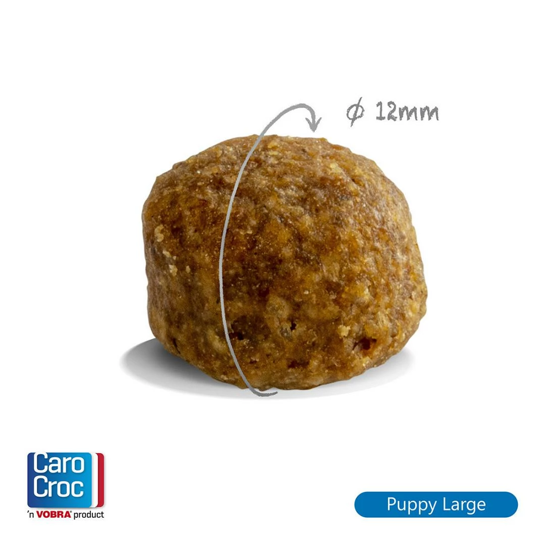 CaroCroc Hondenvoer Puppy Large 3 Kg 4 CaroCroc Hondenvoer Puppy Large 3 Kg - Afbeelding 2