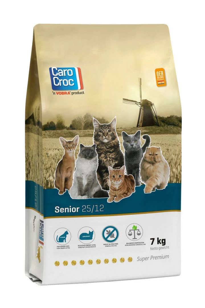 CaroCroc Kattenvoer Senior 7 Kg 3 CaroCroc Kattenvoer Senior 7 Kg