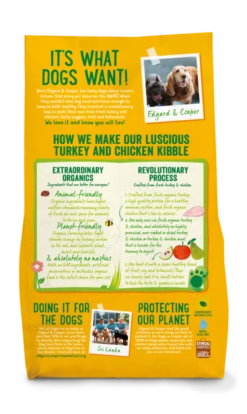 Edgard & Cooper Hondenvoer Adult Biokalkoen En -kip 2,5 Kg -Beeztees Verkoop 2024 EC 2018 2.5kg Bag Adult Org Turkey Export BOP