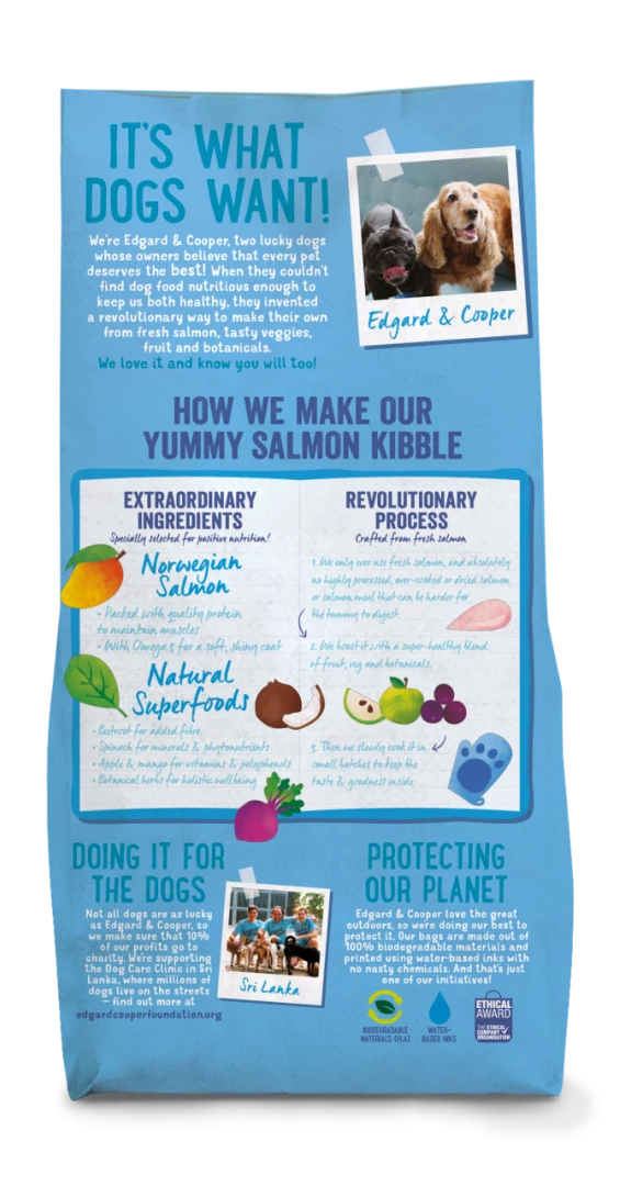 Edgard & Cooper Hondenvoer Adult Noorse Zalm 7 Kg 4 Edgard & Cooper Hondenvoer Adult Noorse Zalm 7 Kg - Afbeelding 2