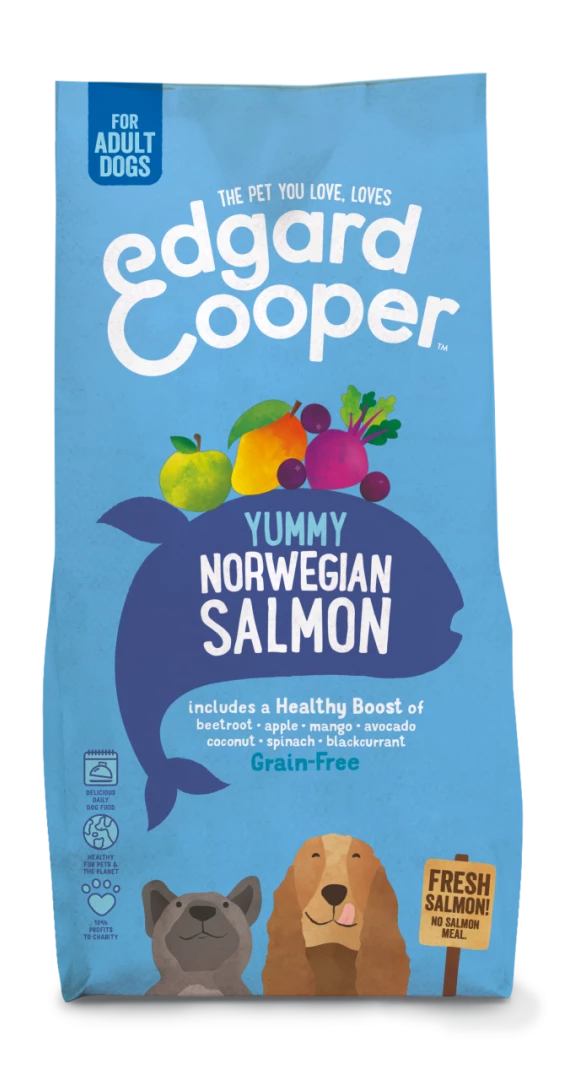 Edgard & Cooper Hondenvoer Adult Noorse Zalm 7 Kg 3 Edgard & Cooper Hondenvoer Adult Noorse Zalm 7 Kg