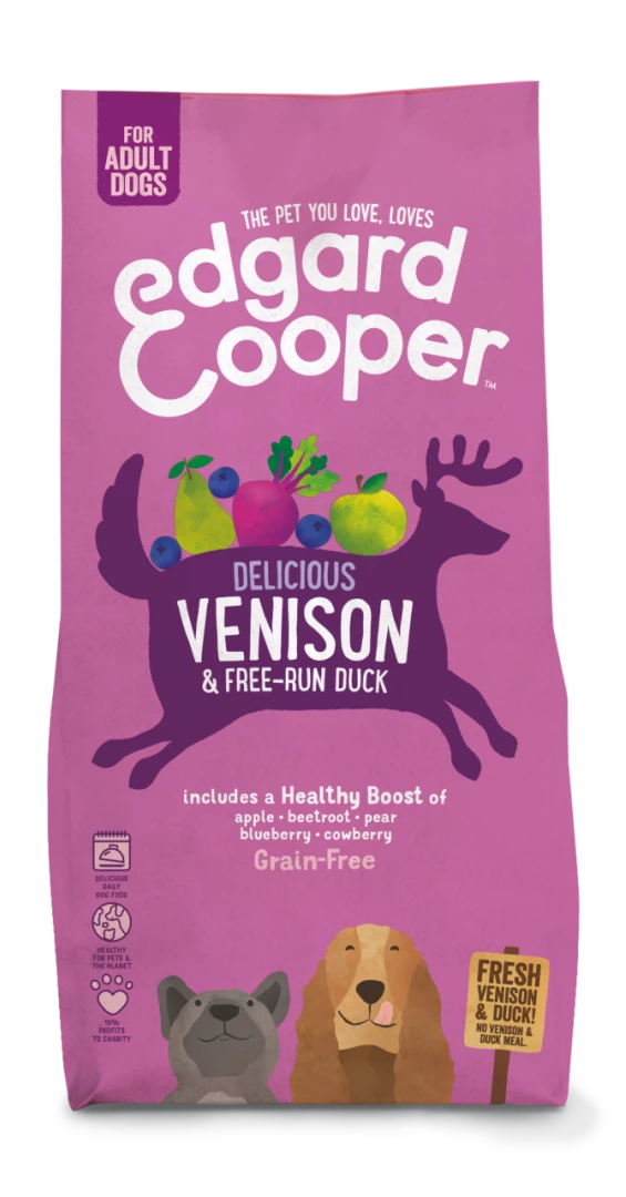 Edgard & Cooper Hondenvoer Adult Hert En Eend 7 Kg 3 Edgard & Cooper Hondenvoer Adult Hert En Eend 7 Kg