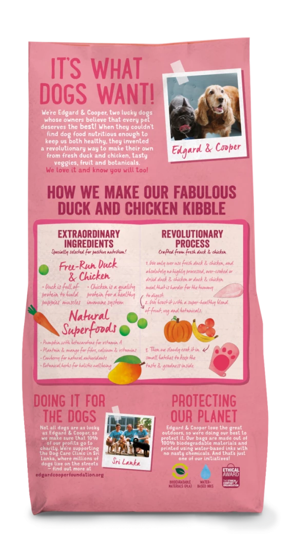 Edgard & Cooper Hondenvoer Puppy Eend En -kip 7 Kg 4 Edgard & Cooper Hondenvoer Puppy Eend En -kip 7 Kg - Afbeelding 2