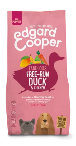 Edgard & Cooper Hondenvoer Puppy Eend En -kip 7 Kg