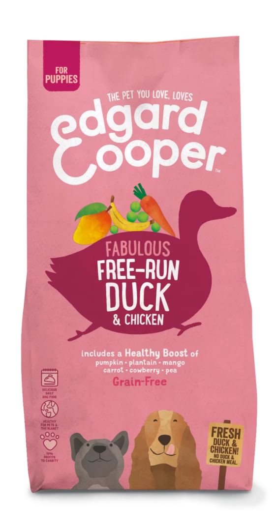 Edgard & Cooper Hondenvoer Puppy Eend En -kip 7 Kg 3 Edgard & Cooper Hondenvoer Puppy Eend En -kip 7 Kg
