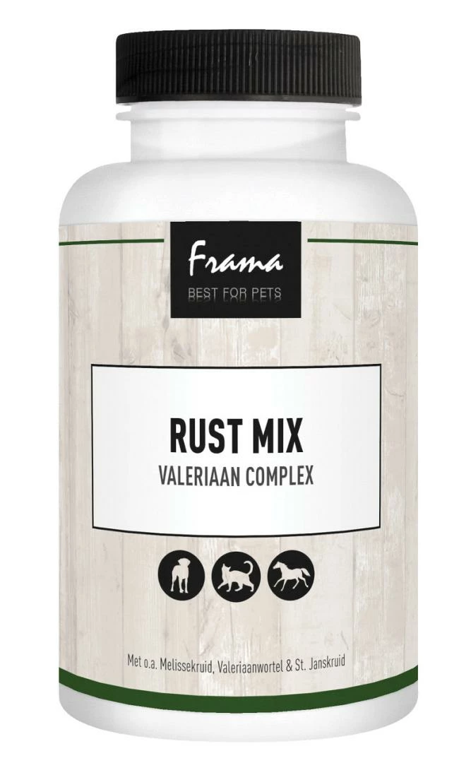Frama Best For Pets Rustmix (Valeriaan Complex) 75 Gr 3 Frama Best For Pets Rustmix (Valeriaan Complex) 75 Gr