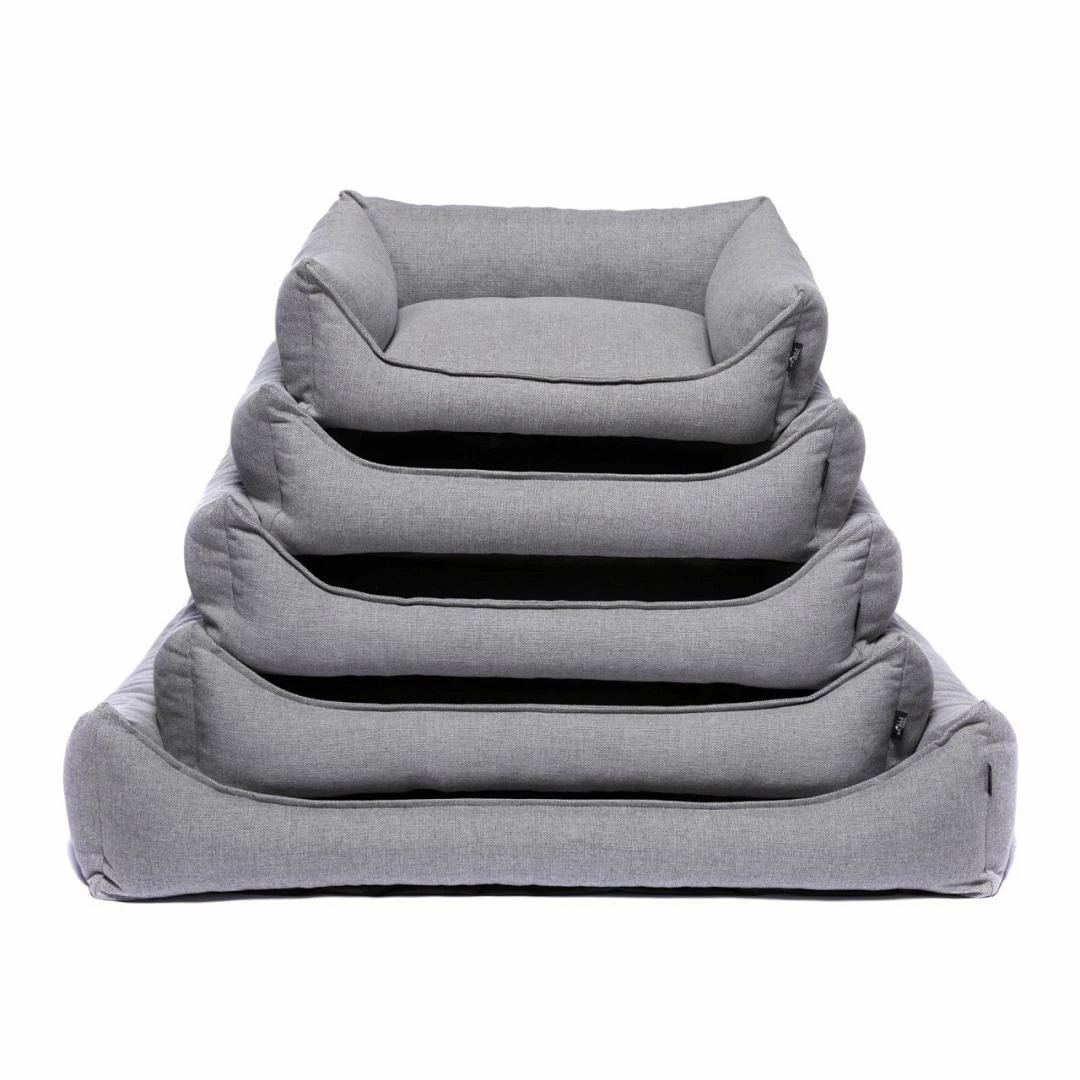 SnObbs Hondenmand Kingston Light Grey 3 SnObbs Hondenmand Kingston Light Grey