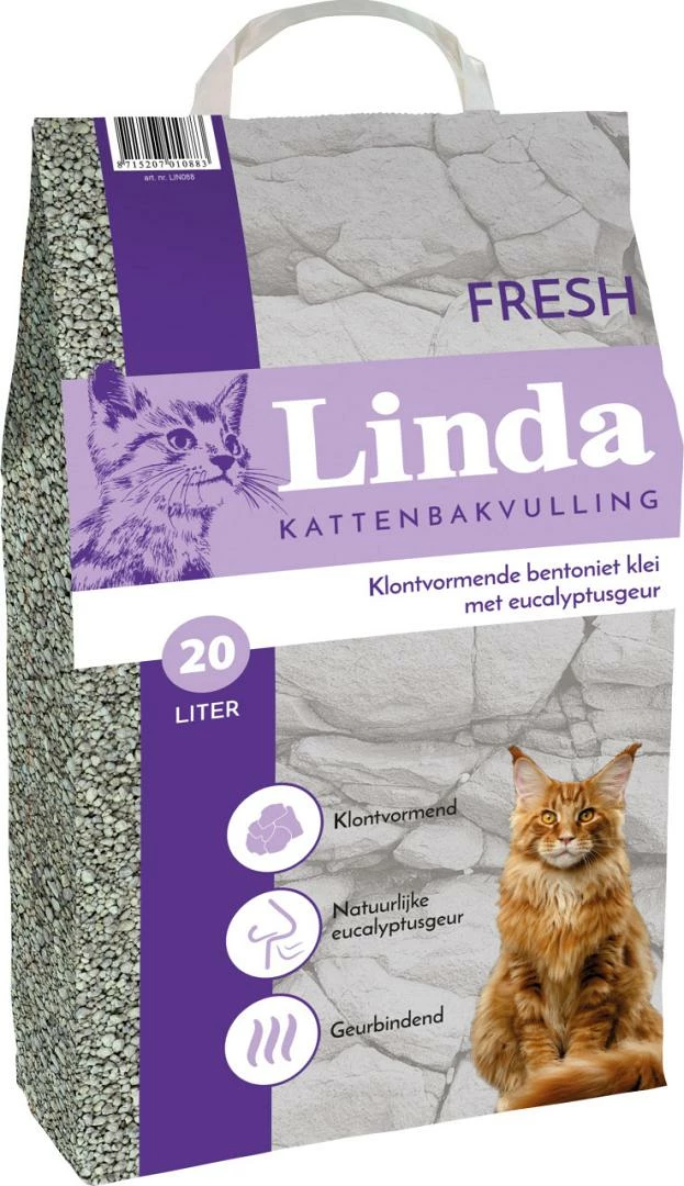 Linda Kattenbakvulling Fresh 20 Ltr 3 Linda Kattenbakvulling Fresh 20 Ltr