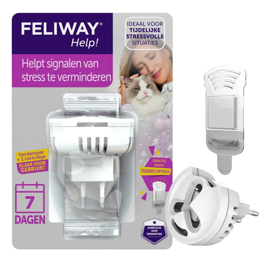 Feliway Help! Diffuser En Cartridge 3 Feliway Help! Diffuser En Cartridge