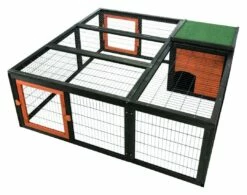 TRIXIE Natura Ren Met Afdekking Zwart/Bruin