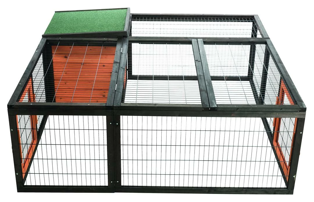 TRIXIE Natura Ren Met Afdekking Zwart/Bruin 5 TRIXIE Natura Ren Met Afdekking Zwart/Bruin - Afbeelding 3