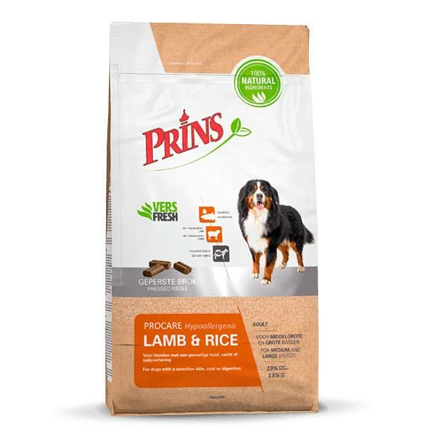 Prins Hondenvoer ProCare Lamb & Rice 3 Kg 3 Prins Hondenvoer ProCare Lamb & Rice 3 Kg