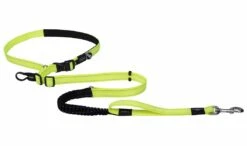 Rogz Utility Hondenlijn Handsfree Yellow -Beeztees Verkoop 2024 RHLF05H Utility Handsfree Lead XL DayGlo DET1