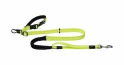 Rogz Utility Hondenlijn Handsfree Yellow -Beeztees Verkoop 2024 RHLF05H Utility Handsfree Lead XL DayGlo DET2