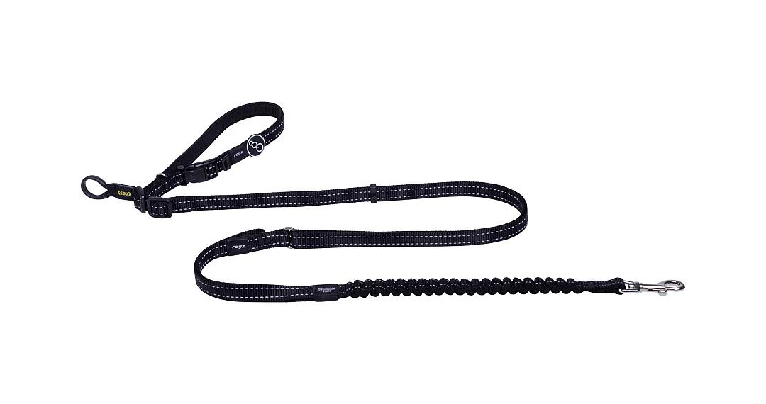 Rogz Utility Hondenlijn Handsfree Black 4 Rogz Utility Hondenlijn Handsfree Black - Afbeelding 2
