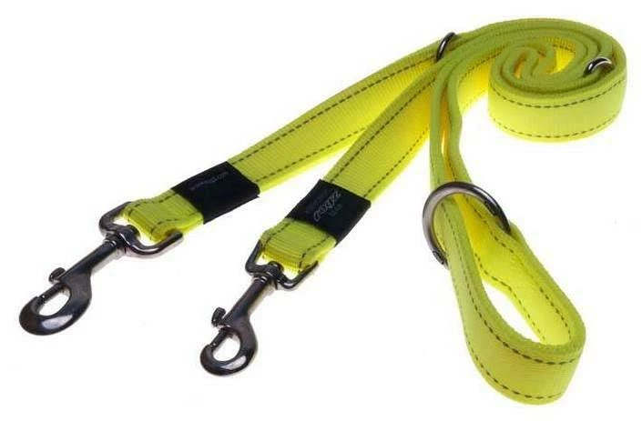 Rogz Beltz Utility Hondenlijn Multi Yellow 4 Rogz Beltz Utility Hondenlijn Multi Yellow - Afbeelding 2