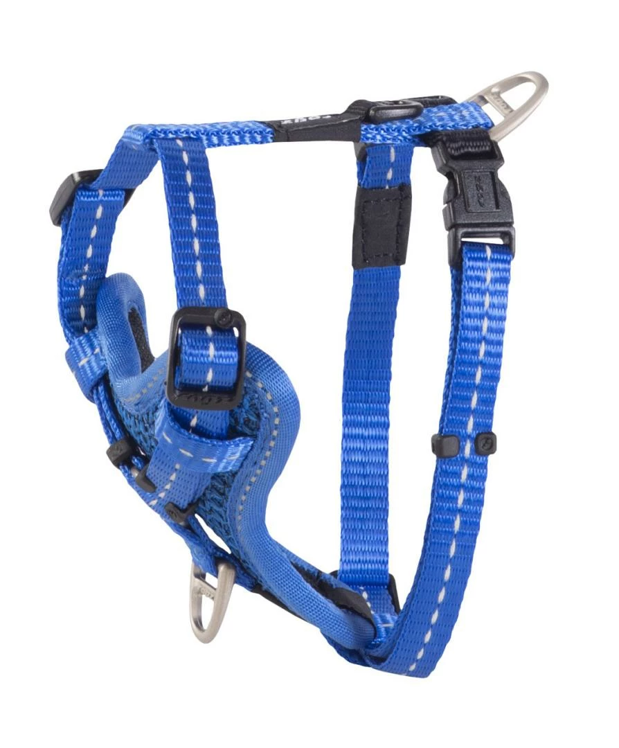 Rogz Beltz Utility Hondentuig Control Blue 3 Rogz Beltz Utility Hondentuig Control Blue