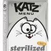Katz Menu Kattenvoer Sterilized 2 Kg -Beeztees Verkoop 2024 katz sterilized 2kg