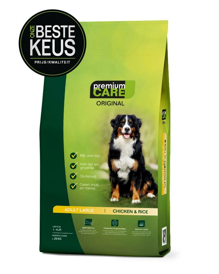 Premium Care Original Adult Large Chicken & Rice 3 Kg 3 Premium Care Original Adult Large Chicken & Rice 3 Kg