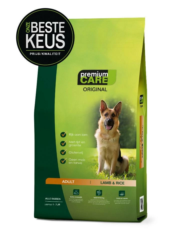 Premium Care Original Adult Lamb & Rice 3 Kg 3 Premium Care Original Adult Lamb & Rice 3 Kg