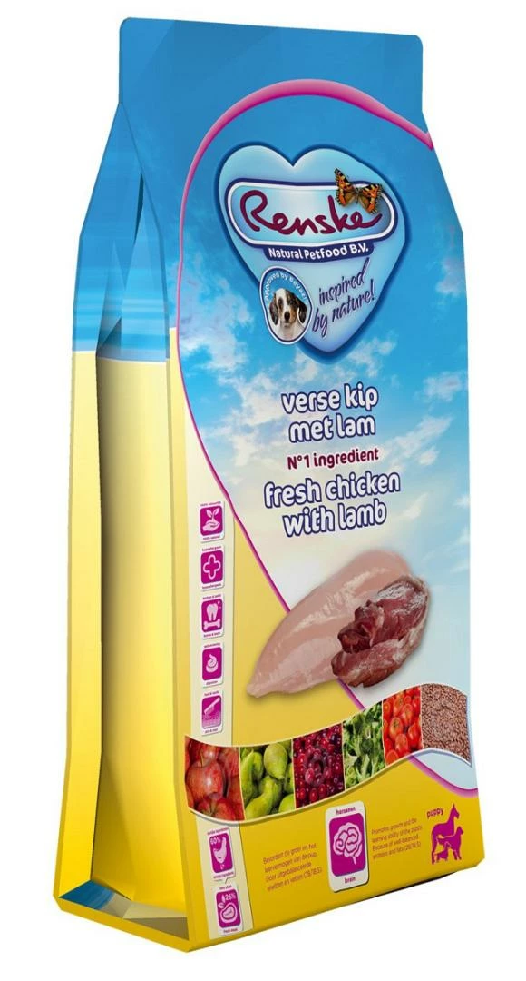 Renske Hondenvoer Super Premium Puppy Kip & Lam 2 Kg 3 Renske Hondenvoer Super Premium Puppy Kip & Lam 2 Kg
