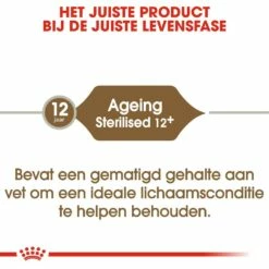Royal Canin Kattenvoer Ageing Sterilised 12+ 2 Kg -Beeztees Verkoop 2024 royal canin ageing sterilised 12plus senior kat oudere kat vanaf 12 jaar hero image 9