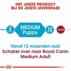 Royal Canin Hondenvoer Medium Puppy 4 Kg -Beeztees Verkoop 2024 royal canin medium puppy pup hond middelgrote hondenrassen hero image 8